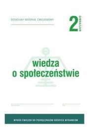 Okładka książki WOS GIM 2 Dotacyjny materiał ćw. OPERON