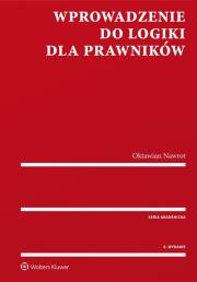 Okładka książki Wprowadzenie do logiki dla prawników