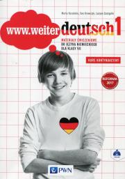 www.weiter deutsch 1 Materiały ćwiczeniowe 7. Autor: Kozubska Marta, Zastąpiło Lucyna. Dadada.pl Okładka książki www.weiter deutsch 1 Materiały ćwiczeniowe 7