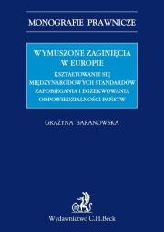 Okładka książki Wymuszone zaginięcia w Europie