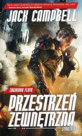 Okładka książki Zaginiona flota T.3 Przestrzeń zewnętrzna Strażnik