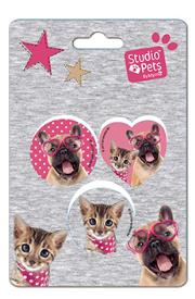 Zestaw gumek do mazania Studio Pets szary. Wydawca: Paso. Dadada.pl Opakowanie Zestaw gumek do mazania Studio Pets szary