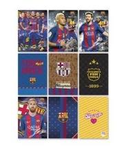 Opakowanie Zeszyt Marmar A4/40K kratka FC Barcelona (10szt)