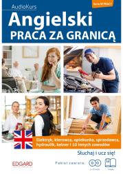 Angielski Praca za granicą. Autor: Opracowanie zbiorowe. Dadada.pl Okładka książki Angielski Praca za granicą