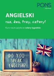 Okładka książki Angielski raz dwa trzy cztery/kurs w 4 tyg/