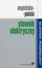 Okładka książki Angielsko-polski słownik elektryczny