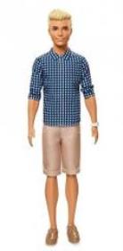 Opakowanie Barbie Fashionistas Ken Preppy Check Doll