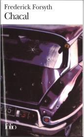 Chacal. Autor: Frederick Forsyth. Dadada.pl Okładka książki Chacal
