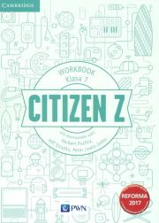 Citizen Z 7 Workbook. Autor: Puchta Herbert, Stranks Jeff, Lewis-Jones Peter. Dadada.pl Okładka książki Citizen Z 7 Workbook