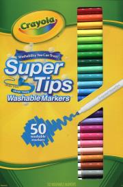 Opakowanie Crayola Markery zmywalne i spieralne 50 sztuk