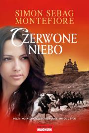 Czerwone niebo. Autor: Montefiore Simon Sebag. Dadada.pl Okładka książki Czerwone niebo