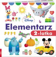 Okładka książki Disney Elementarz 2-latka