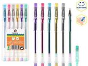 Opakowanie Długopisy żelowe błyszczące 6szt.