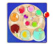 Drewniane puzzle LUDI & CO. Wydawca: Djeco. Dadada.pl Opakowanie Drewniane puzzle LUDI & CO