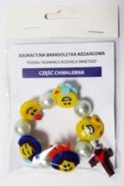 Edukacyjna bransoletka różańcowa - część chwalebna. Wydawca: Wydawnictwo Św. Stanisława BM. Dadada.pl Opakowanie Edukacyjna bransoletka różańcowa - część chwalebna