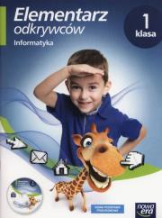 Elementarz odkrywców. Informatyka 1 NE. Autor: Kęska Michał. Dadada.pl Okładka książki Elementarz odkrywców. Informatyka 1 NE