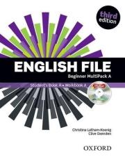 Okładka książki English File 3E Beginner Multipack A OXFORD