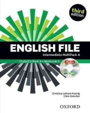 Okładka książki English File 3E Intermediate Multipack A OXFORD