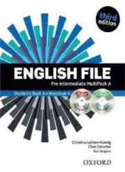 Okładka książki English File 3E Pre-Intermediate Multipack A