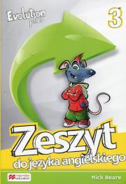Evolution plus 3 Zeszyt do języka angielskiego. Autor: Beare Nick. Dadada.pl Okładka książki Evolution plus 3 Zeszyt do języka angielskiego