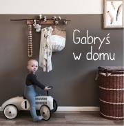 Gabryś w domu. Autor: Agnieszka Starok. Dadada.pl Okładka książki Gabryś w domu