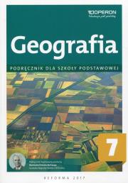 Okładka książki Geografia SP 7 Podręcznik OPERON