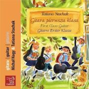 Gitara pierwsza klasa CD. Autor: Tatiana Stachak. Dadada.pl Okładka książki Gitara pierwsza klasa CD