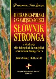 Okładka książki Hebrajsko-Polski i Aramejsko-Polski Słownik Stronga