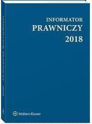 Okładka książki Informator Prawniczy 2018 A5 - niebieski