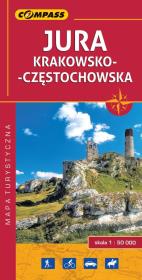 Opakowanie Jura Krakowsko-Częstochowska mapa turystyczna 1:50 000
