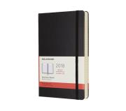 Opakowanie Kalendarz dzienny Moleskine 12M L, twarda oprawa, czarny