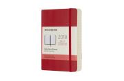 Opakowanie Kalendarz dzienny Moleskine 12M P, miękka oprawa, czerwony szkarłatny