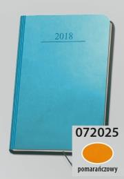 Opakowanie Kalendarz książkowy A5/320k. Soft pomarańczowy