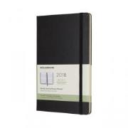 Opakowanie Kalendarz tygodniowy 12ML czarny MOLESKINE