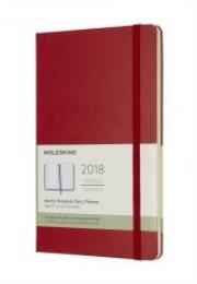 Opakowanie Kalendarz tygodniowy 12ML czer.szkar. MOLESKINE