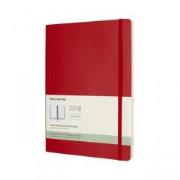 Opakowanie Kalendarz tygodniowy 12MXL czer. szkar. MOLESKINE