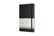 Opakowanie Kalendarz tygodniowy horyzontalny Moleskine 12M L, twarda oprawa, czarny