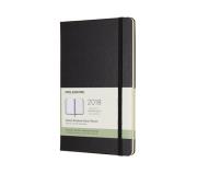 Opakowanie Kalendarz tygodniowy Moleskine 12M L, twarda oprawa, czarny