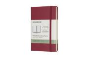 Opakowanie Kalendarz tygodniowy Moleskine bordowy