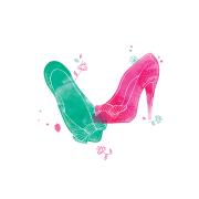 Opakowanie Karnet Swarovski kwadrat Buty