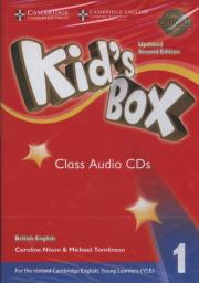 Kids Box 1 Class Audio CDs. Autor: Nixon Caroline, Tomlinson Michael. Dadada.pl Okładka książki Kids Box 1 Class Audio CDs