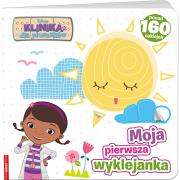 Klinika dla pluszaków Moja pierwsza kolorowanka. Autor: Opracowanie zbiorowe. Dadada.pl Okładka książki Klinika dla pluszaków Moja pierwsza kolorowanka