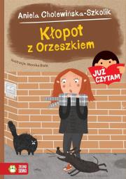 Kłopot z Orzeszkiem Już czytam!. Autor: Aniela Cholewińska-Szkolik. Dadada.pl Okładka książki Kłopot z Orzeszkiem Już czytam!