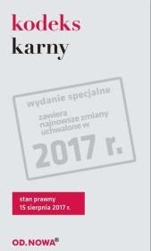 Kodeks karny. Autor: Lech Krzyżanowski (oprac.). Dadada.pl Okładka książki Kodeks karny