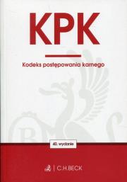 Kodeks postępowania karnego. Autor: Opracowanie zbiorowe. Dadada.pl Okładka książki Kodeks postępowania karnego