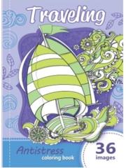 Opakowanie Kolorowanka antystresowa Traveling