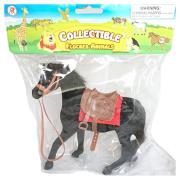 Opakowanie Koń z siodłem czarny