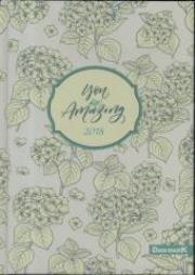 Opakowanie Książkowy A5 dzienny 2018 - Jedwab polne kwiaty