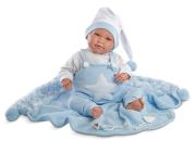 Opakowanie Lalka 74023 Śmiejąca się lalka Oliwier nieb.piżama