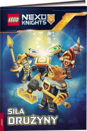 Lego Nexo Knights Siła drużyny. Autor: Opracowanie zbiorowe. Dadada.pl Okładka książki Lego Nexo Knights Siła drużyny